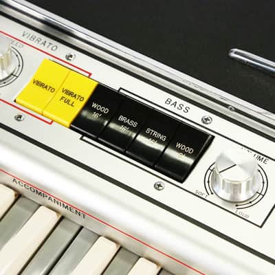 1960s Teisco Teischord GS - 100% Original, Super Rare with Expression Pedal & Sheet Music Stand! image 9