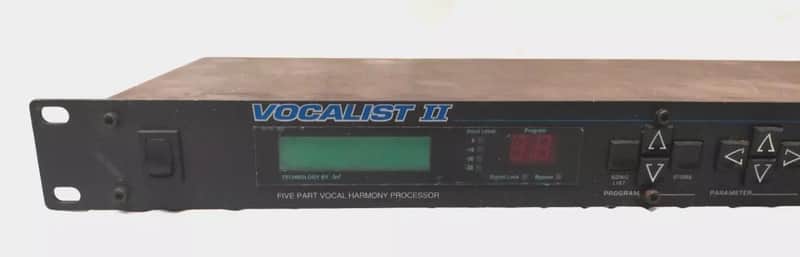 Digitech Vocalist II Vocal Harmony Prozessor, inkl. Fußschalter, Anleitung, Netz image 1