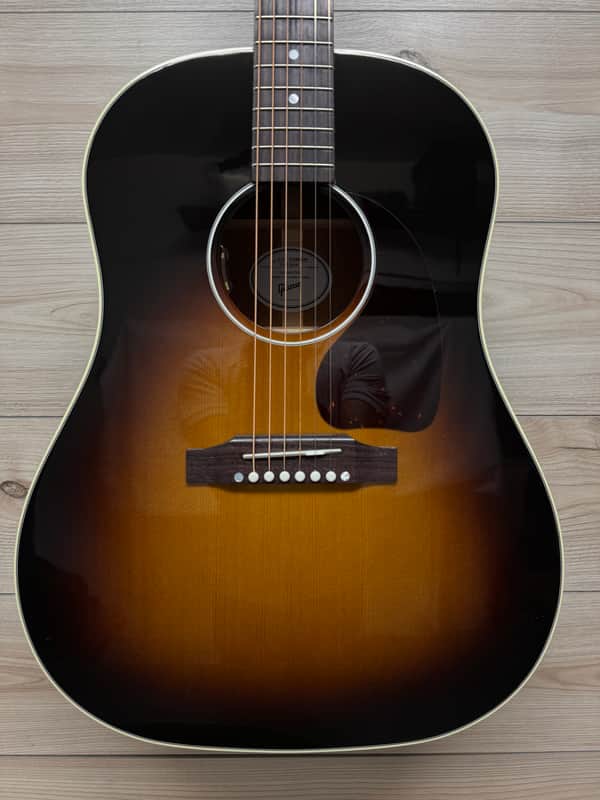 Gibson J-45 Standard Electric / Acoustic Guitar - Vintage Sunburst #5010 image 1