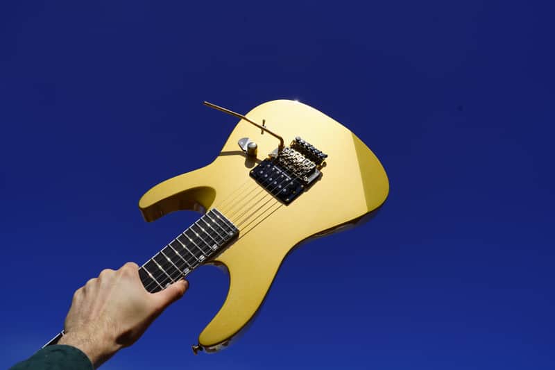 ESP LTD M-1 Custom '87 Dark Metallic Gold 6-String Electric Guitar image 1