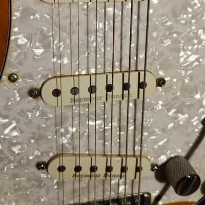 Vintage Columbus Partscaster w/ Original Body & Parts Sunburst image 9