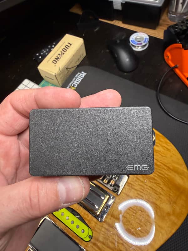 EMG 81-B Active Bridge Humbucker 2010s - Black image 1