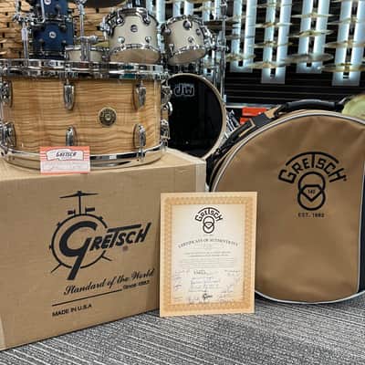 GRETSCH 14X7 USA CUSTOM 140TH ANNIVERSARY SNARE DRUM - FLOOR MODEL | GRGL0714S6NK140-D image 2