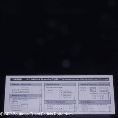 Boss DR-220A Dr. Rhythm 1986 s/n 729000 Japan image 8