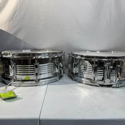 Dual Marching Drum Set F.E. Olds Snare Drum and CB700 International Band Case image 4