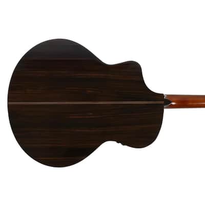 Willow Creek FX-PG73 Ebony Deluxe Acoustic Grand Auditorium Guitar w/ Effects image 2