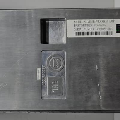 JBL VRX918SP Sub woofer amp module Part # 363679-005X Clean Condition 100% image 2