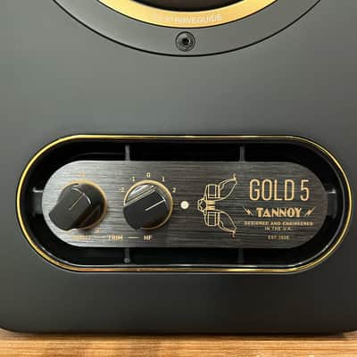 Tannoy GOLD 5 Dual-Concentric 5" Powered Studio Monitors (Pair) 2019 - 2020 - Black image 4