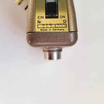 Peiker TM42 Dynamic Microphone 60's - Gold image 3