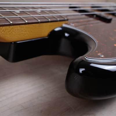 Fender JB-62LH Jazz Bass Reissue MIJ 1990 Sunburst Lefty Handed Lefty Japan w/ Bag image 9