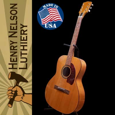 1960s Kay 6100 Grand Concert Penncrest: Bolt Neck All Solid Woods: PRO Luthier Restoration image 1