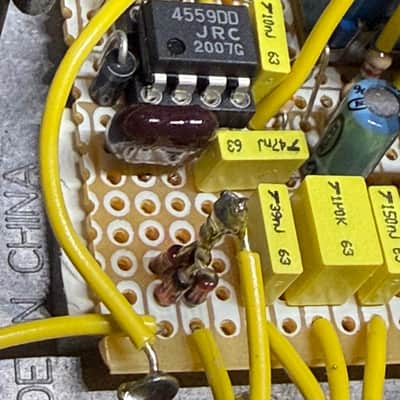 Paul Cochrane Tim V1 Overdrive-Boost, 2010s, Hand Wired - Purple image 15