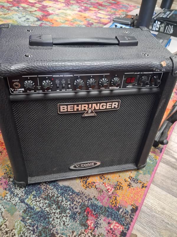 Behringer GM108 V-Tone 8" 15-Watt Guitar Combo 2000s - Black image 1
