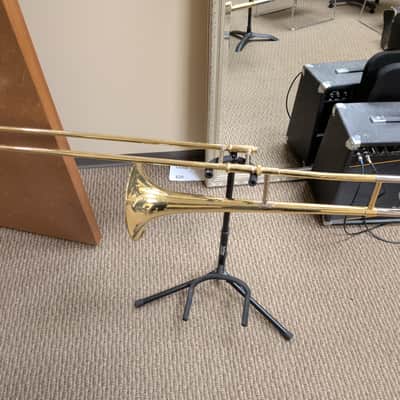 Yamaha YSL-354 Standard Trombone 2010s - Lacquered Brass image 2