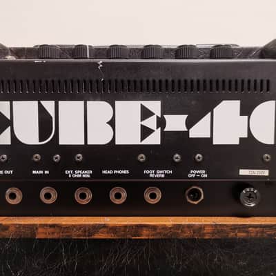 Roland CUBE-40 40-Watt 1x10" Guitar Combo 1978 - 1989 - Black/Orange image 6