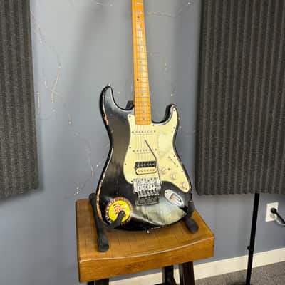 2010 Rock N Roll Relics "Floyd Blackie" (S-Style) | Heavy Relic | Nunley Custom Pickups | Rare 7.25” Radius | w/ OHSC & Tags image 4