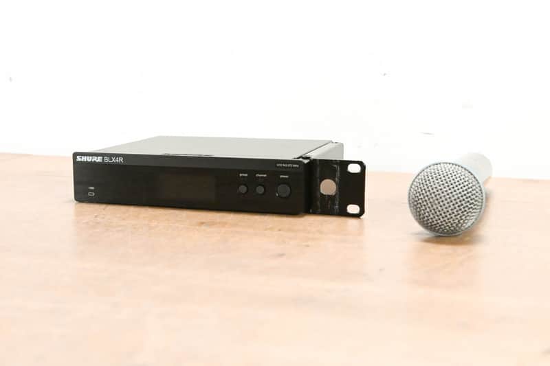 Shure BLX24R/B58 Handheld Wireless System - H10 Band (NO POWER SUPPLY) CG012L7 image 1