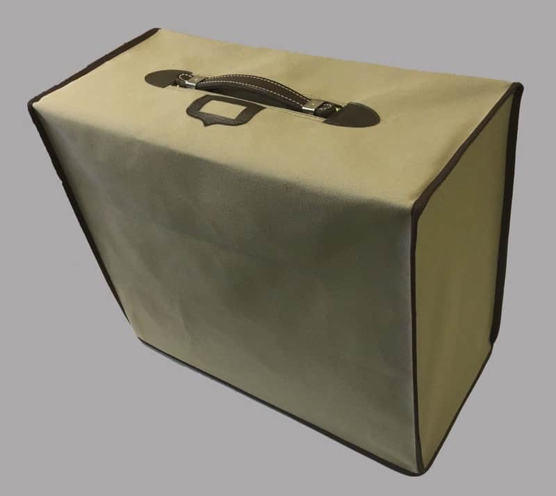 Canvas Cover for Fender Vibrolux Narrow Panel Tweed '56-'61 Amplifier Combo (fend208c) image 1