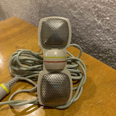 Grundig GDSM 202 Stereo Dynamic Microphone 1960s - White image 4
