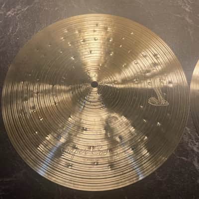 WILD BULL Limited Edition Super Cobra Hand Forged & Hammered 14" hi hat Set image 2
