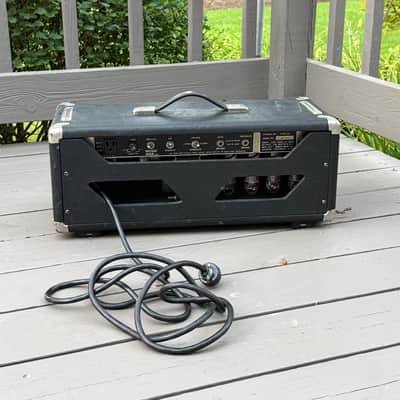 Music Man HD-130 Reverb 2-Channel 130-Watt Guitar Amp Head 1974 - 1979 - Black image 9