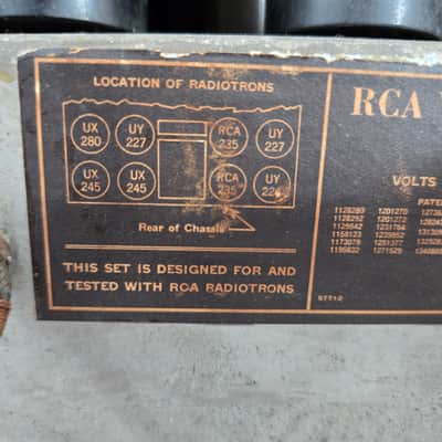 Vintage 1931 RCA Radiola Superette R7 Superheterodyne Tube Radio Art Deco Tombstone - PICKUP ONLY in PHOENIX, AZ image 15