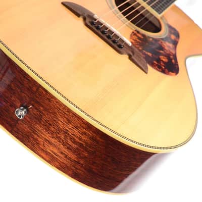 MF60OM Masterworks Series Herringbone OM Acoustic w/Bag - Natural image 7
