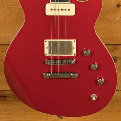 Reverend Sensei H90 - Ebony - Metallic Cherry image 9