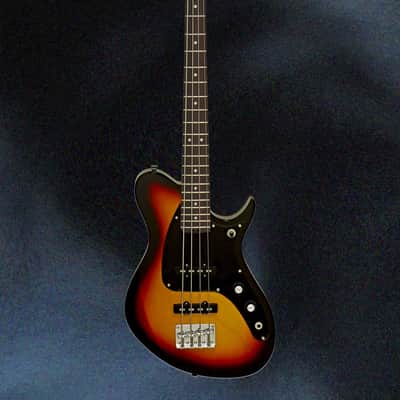 Aria Pro II J-B Medium-Scale Electric Bass Guitar-3-Tone Sunburst *USA Small Business* image 2