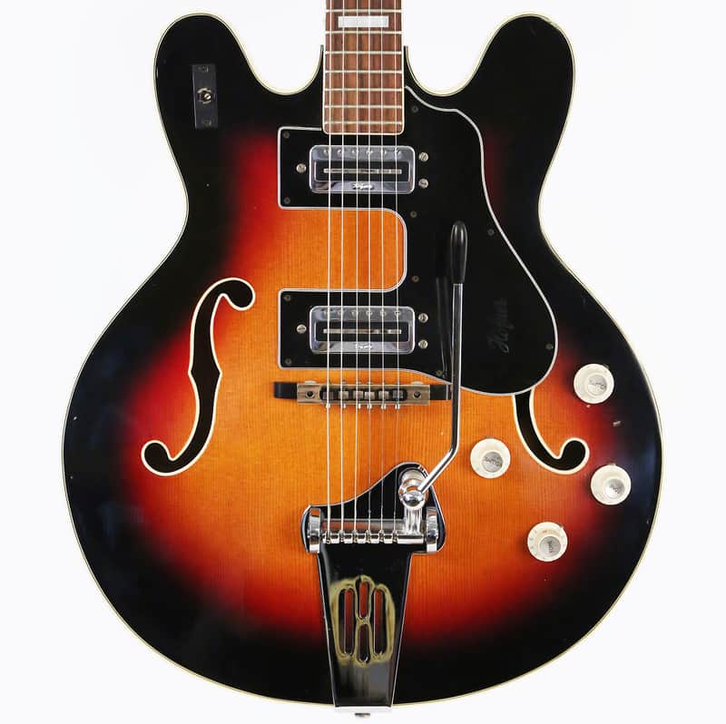 1967 Hofner 4572/V2 Verithin Hollowbody Electric Guitar - 100% All Original, Super Clean! image 1