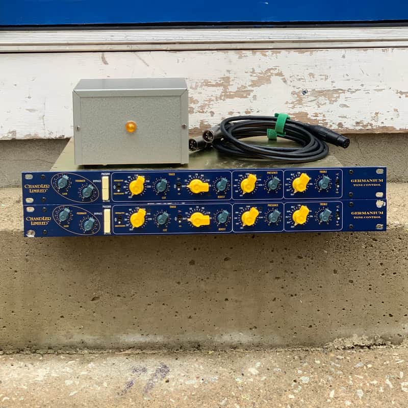2006 Chandler Limited Germanium Tone Control EQ Pair [Serviced][w/ Custom Power Supply and Cables] image 1
