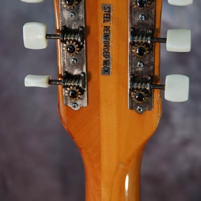Teisco Del Rey Model EP-8T Slimline Dual Ry Cooder Style Pickups 1960's Sunburst image 5