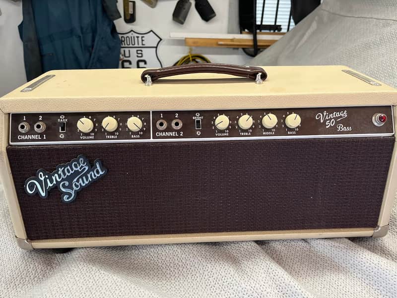 Vintage Sound Vintage 50 Bass 2019 - Blonde Tolex image 1