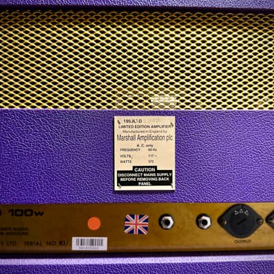 Marshall 1959LTD Super Lead 100-Watt - Jimi Hendrix Edition image 6