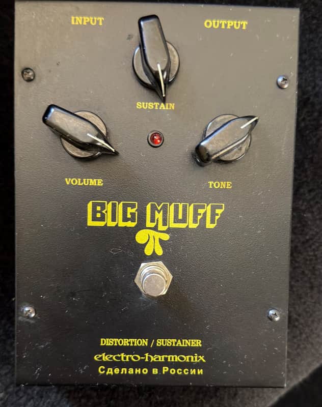 Electro-Harmonix Big Muff Pi Russian 2000 - Black image 1