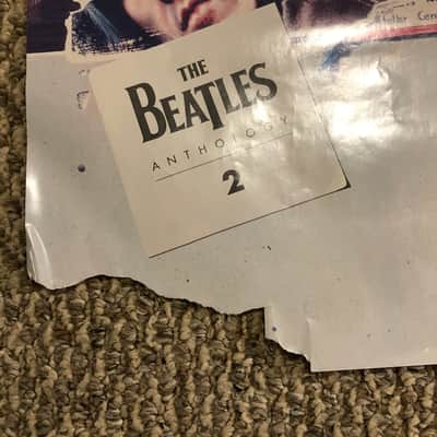 The Beatles Anthology 2 Promo Poster 1990’s image 2