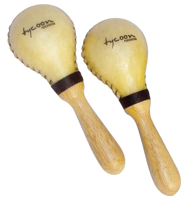 Tycoon TMSC-70 Medium Cowhide Maracas image 1