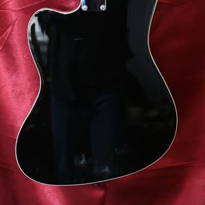 Fender JM-HO Jazzmaster Hollowbody MIJ 2000's Black image 6