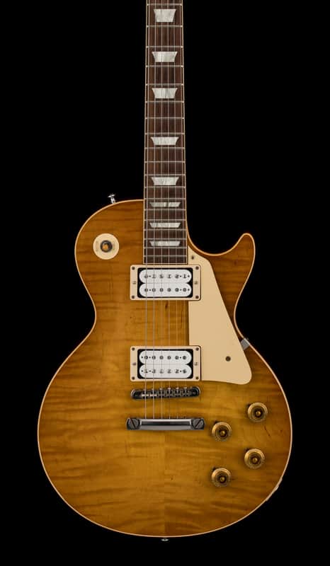 Gibson Custom Shop Vic DaPra 1959 Les Paul Standard Aged (2016) - Lemon Burst #96204 with Original Hard Case image 1