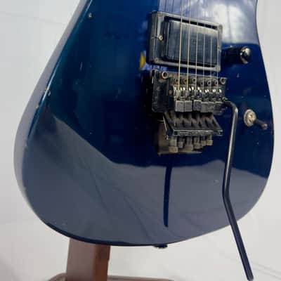 Charvel Model 5FX Neck Through Electric Guitar MIJ Japan 1987 - Blue image 3