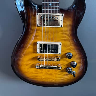 Fernandes Fernandes APG-95GF (aka Dragonfly Custom) 2000’s-2025 ish  - carved maple Gravure top image 7