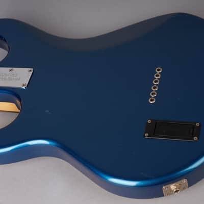 Ernie Ball Music Man USA Silhouette Special SSS Hardtail - 2000 - Blue Pearl image 12