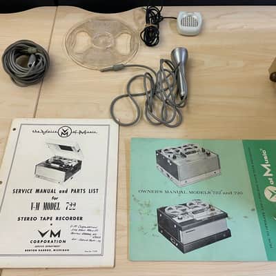 1961 Voice Of Music V-M 722 Stereophonic Tape Recorder image 7