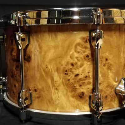 Tama Starphonic Snaredrum 14x8 Maple / Mapa Burl image 10