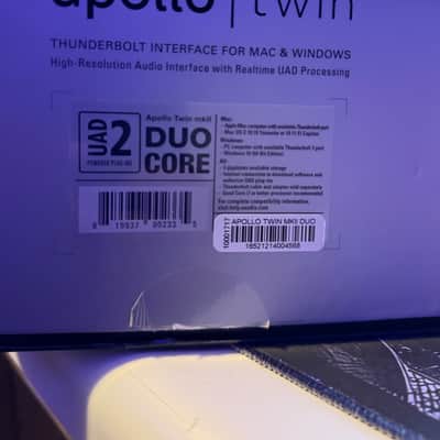 Universal Audio Apollo Twin DUO MKII Thunderbolt Audio Interface 2019 - Present - Dark Grey image 2