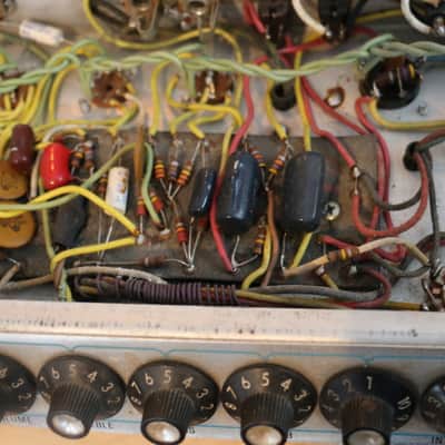 Fender Silverface Vibrolux Reverb Chassis/Head 1972 image 11