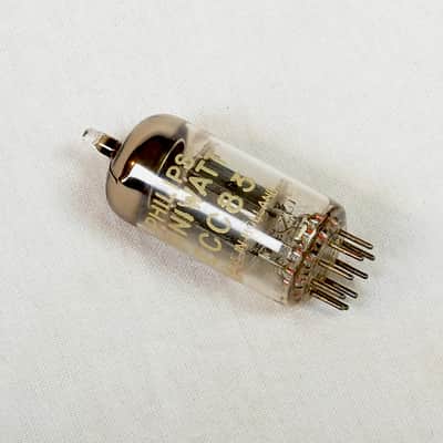 Pair of Philips Miniwatt ECC83 / 12AX7 Preamp Tubes – Made in Holland – Tests Strong image 3