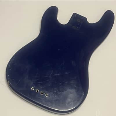 Antares Vintage Precision Bass Body Dark Navy Blue 70s image 2