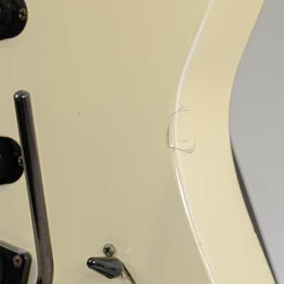 Late ‘80s Kramer Focus F-6000 Vintage White ESP-Made w/ Floyd Rose, Gigbag image 13