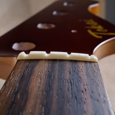 Tokai Jazz Sound AJB90 Bass Neck 2015 Old Candy Apple Red OCR Matching Headstock Rosewood Fretboard Made in Japan MIJ image 4
